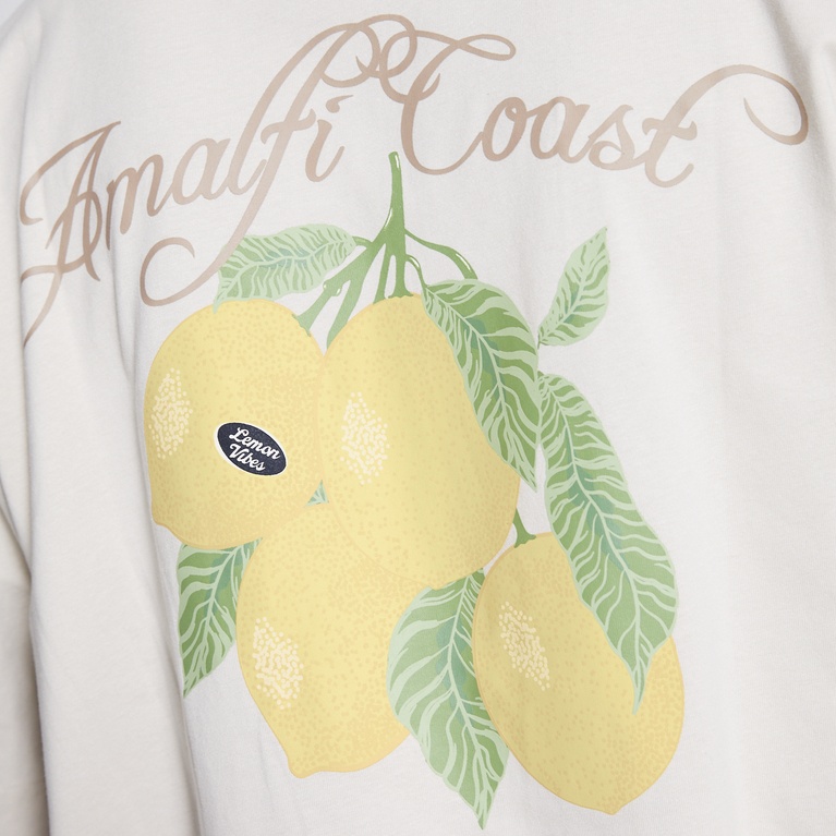 Printed tee "Abbot" Light Beige